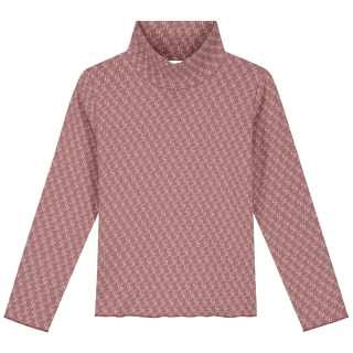 Charlie Petite Longsleeve Col June Pink CP Logo