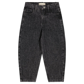 Charlie Petite Spijkerbroek Zwart Glitters Lou