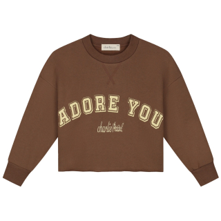 Charlie Petite Sweater Lux Brown Adore You