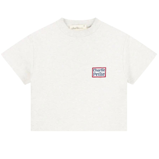 Charlie Petite T-shirt Creme Presley