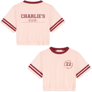 Charlie Petite T-shirt Roze/Rood Charlie's Club Lianne