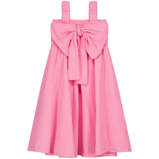 Daily Brat jurk roze met strik meisjes