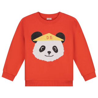 Daily Brat Sweater Rood Panda