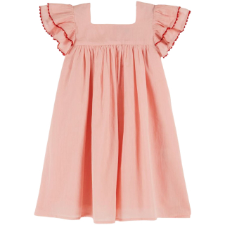 emile et ida meisjes jurk roze zomercollectie