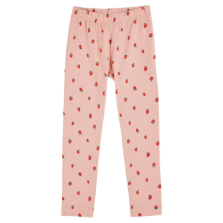 Emile et Ida legging roze aardbeienprint