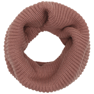 En Fant Colsjaal Burlwood Roze model 240501 in kleur 4330 Burlwood, gebreide nekwarmer met brede ribstructuur.