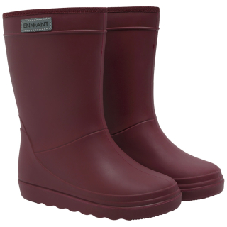 En Fant Thermoboots Solid Port Royale Rood