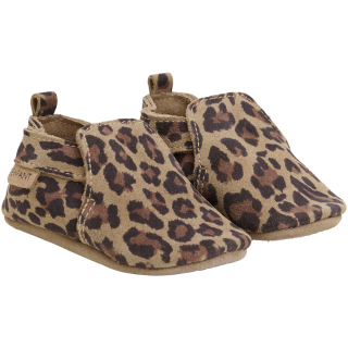 Enfant Slof Bruin Tijgerprint Pine Bark