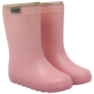 En Fant Thermoboot Glitter Cashmere Rose Roze model 250436 in kleur 5215 Cashmere Rose, productfoto van het paar hoge roze glitter winterlaarzen.