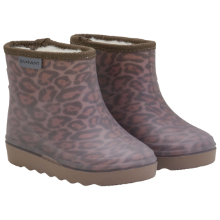 Enfant Thermoboot Laars Kort Pine Bark Tijgerprint