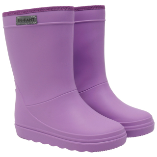En Fant Thermoboot Bellflower Paars model 25035 in kleur 6628 Bellflower, productfoto van de hoge paarse gevoerde winterlaarzen.
