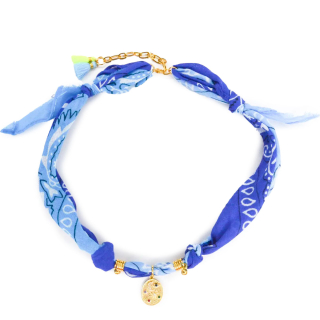 Feestbeest Bandana Ketting Blauw