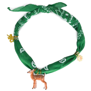 Feestbeest Bandana Ketting Groen