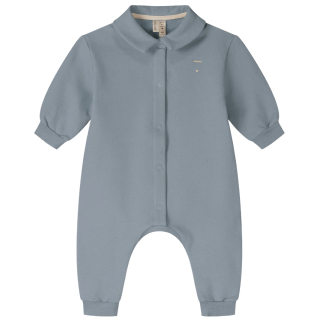 Gray Label boxpak met kraag grijs stone gray baby collar suit gots