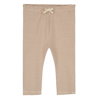 Gray Label Legging Creme/Bruin Strepenprint Baby
