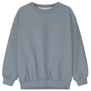 Gray Label Sweater Grijs Stone Grey met zachte grijze kleur, ronde hals, lange mouwen en minimalistische afwerking.