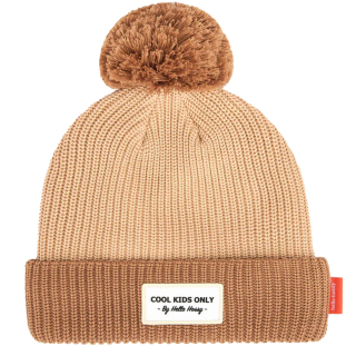 Hello Hossy Muts Bruin Pom Block Coffee