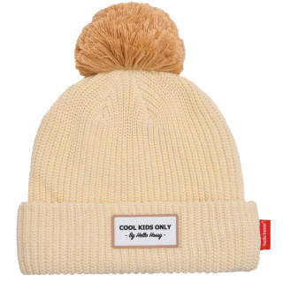 Hello Hossy Muts Creme/Bruin Pom Block Sandy