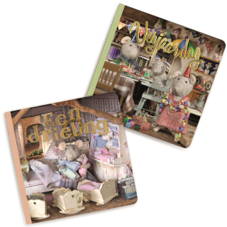 Het Muizenhuis Boek Een Drieling & Verjaardag Set Van 2