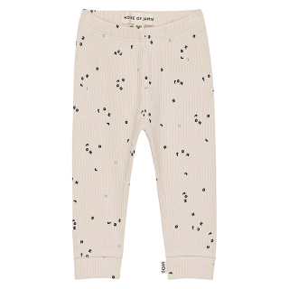 House Of Jamie Legging Creme/Blauw Hoj Print