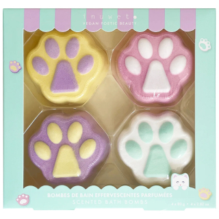 Inuwet Bruisbal 4 Stuks Kattenpootjes Kitty Cat