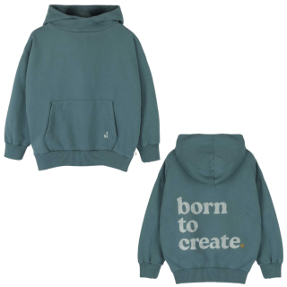 Jenest Hoodie Chris Born To Create Groen