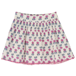 Jenest Rok Sara Bloemenprint Creme
