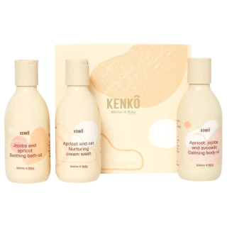 Kenko Skincare Giftset Baby Bubble Natuurlijke Babyverzorgingsset 3x100 ml