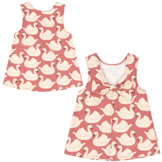 Konges Slojd Jurk Magot Strik Swan Rose Roze