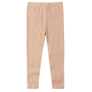 Konges Slojd Legging Beige Glitter