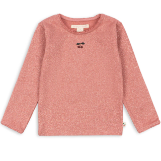 Konges Slojd Longsleeve Roli Glitter Cherry Lantana Roze