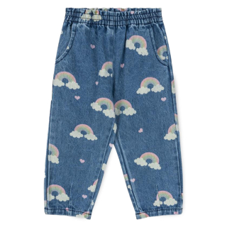 Konges Slojd Spijkerbroek Blauw Regenboog