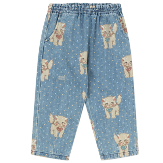 Konges Slojd Spijkerbroek Magot Ciao Miao Katten Blauw