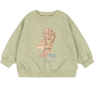 Konges Slojd Sweater Lou Tijger Sage Groen
