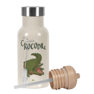 Konges Slojd Thermofles 350 Ml Beige Krokodil
