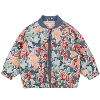 Konges Slojd Thermojas Blauw/Roze/Groen Bloemen