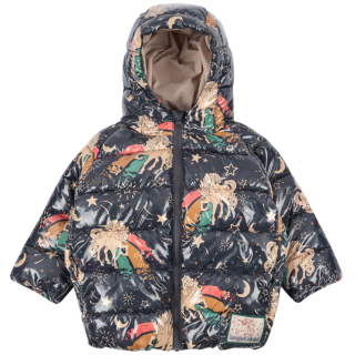 Konges Slojd Winterjas Kath Metallic Born To Sparkle Blauw