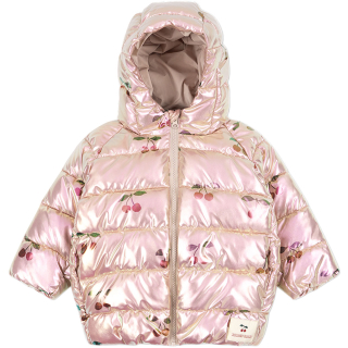 Konges Slojd Winterjas Kath Metallic Grande Cerise Roze