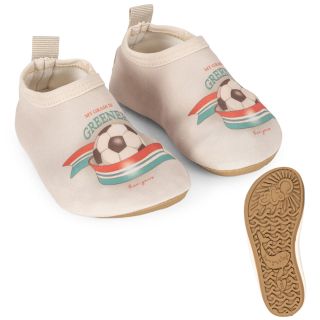 Konges Slojd zwemschoenen beige voetbal