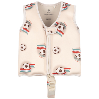 Konges Slojd Ellis swim vest Kick it voorkant zwemvest voor jongens