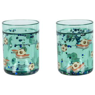 Konges Slojd Bekers Voetbal 2 Stuks Glitter