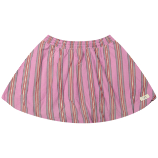 Labo De Colore Rok Roze/Bruin/Geel Strepen