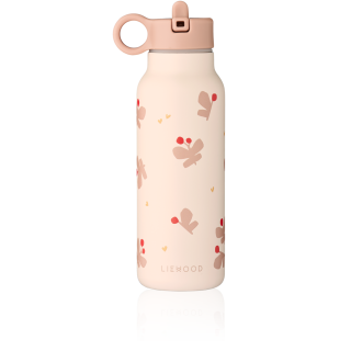 Liewood Falk drinkfles met vlinderprint van gerecycled roestvrij staal