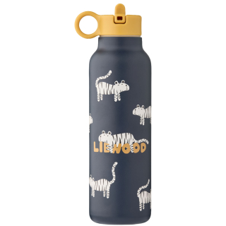 Liewood Falk drinkfles 500 ml Tiger Classic Navy