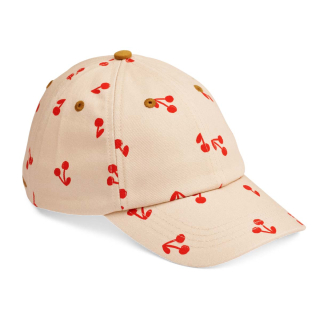 Liewood Pet Beige/Rood Kersenprint