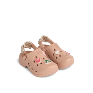 Liewood Milas sandalen roze met zeedieren voor kinderen