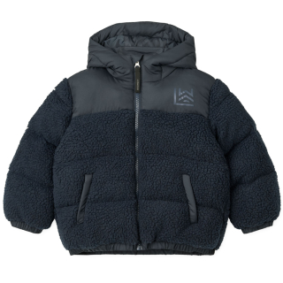 Liewood Winterjas Niko Blauw Teddy