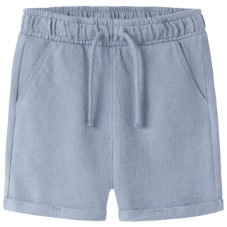 Lil Atelier korte broek blauw dusty blue