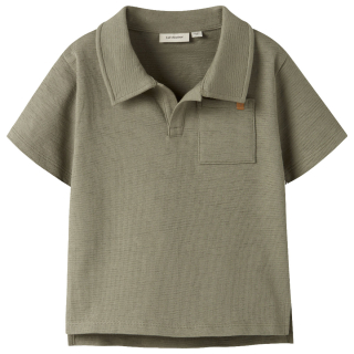 Lil Atelier polo shirt voor jongens groen