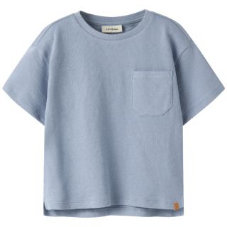 Lil Atelier t-shirt blauw dusty blue